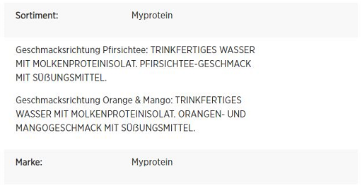 Premium  von MyProtein - jetzt nur $0! 